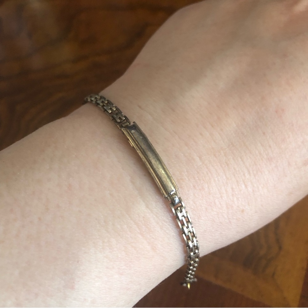 Rare antique Hadley original expandable gold filled bracelet